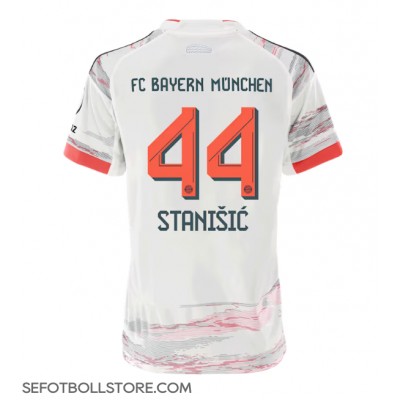 Bayern Munich Josip Stanisic #44 Replika Bortatröja Dam 2025-26 Kortärmad Bayern Munich Josip Stanisic #44 Replika Bortatröja Dam 2025-26 Kortärmad
